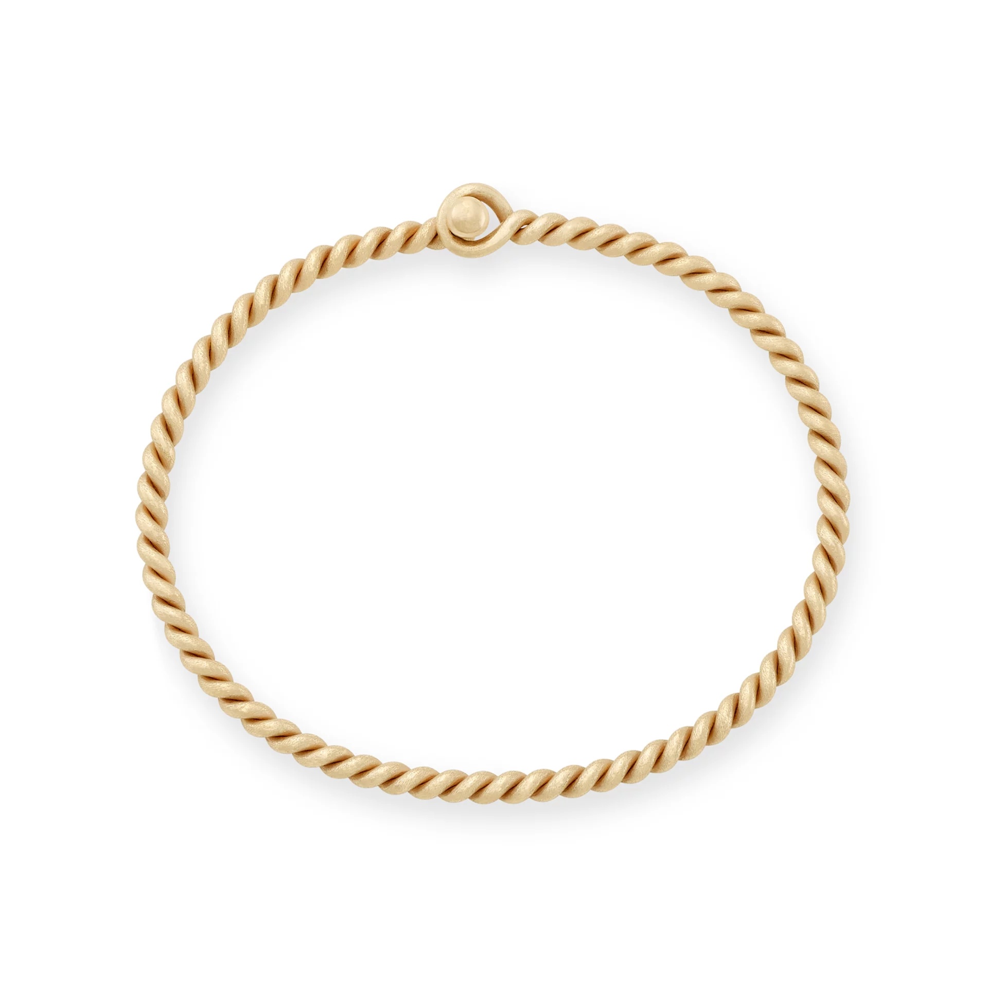 Twisted Wire Hook-On Bracelet