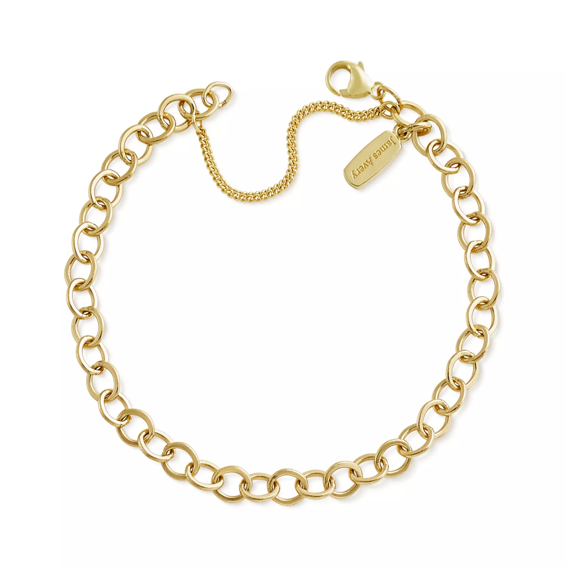 Forged Link Charm Bracelet