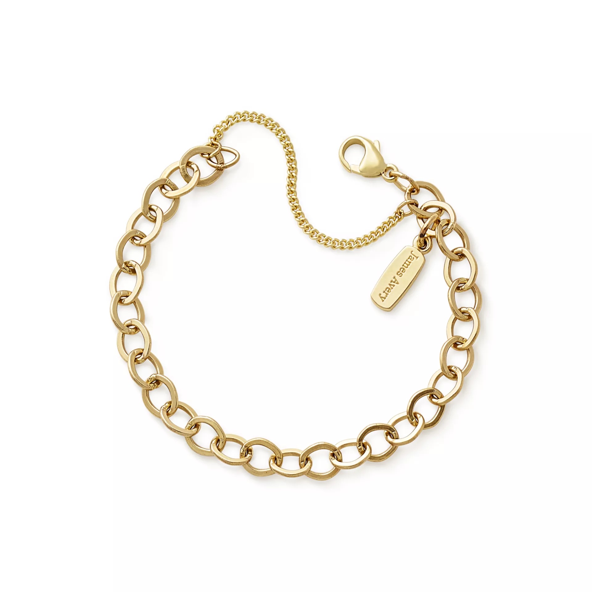 Forged Link Charm Bracelet