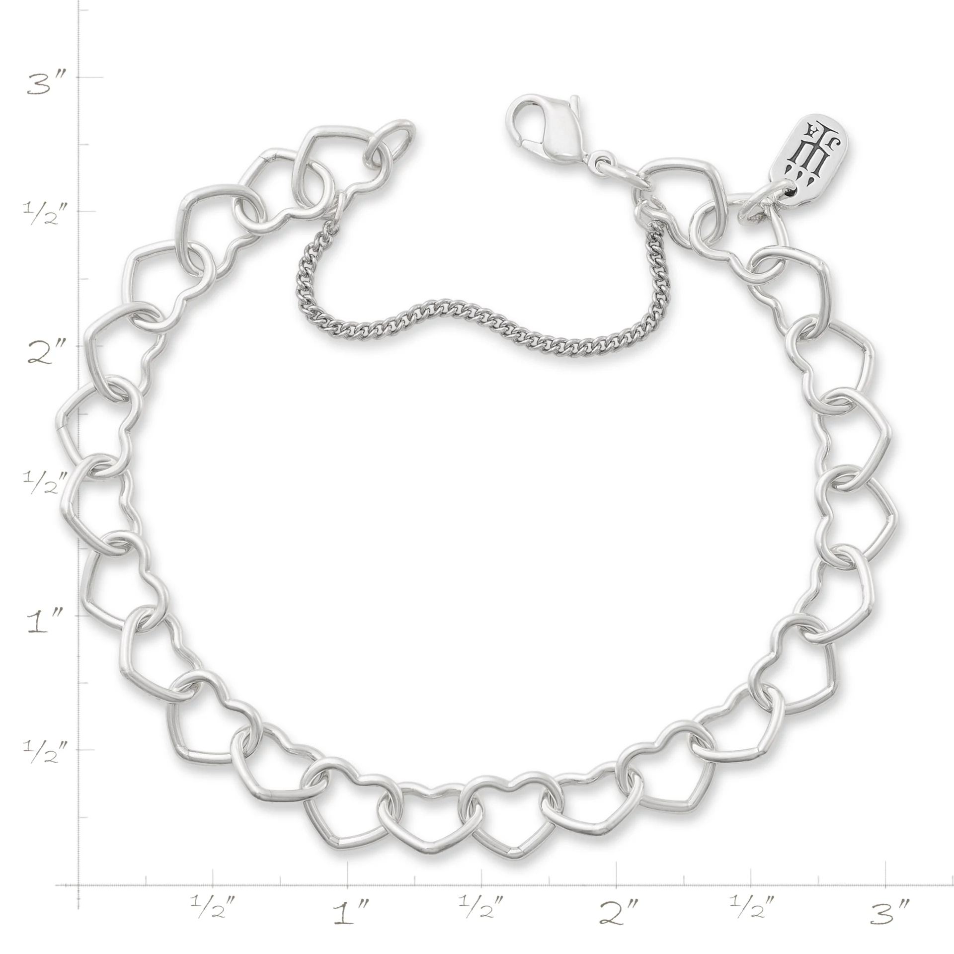 Connected Hearts Charm Bracelet - Image 5