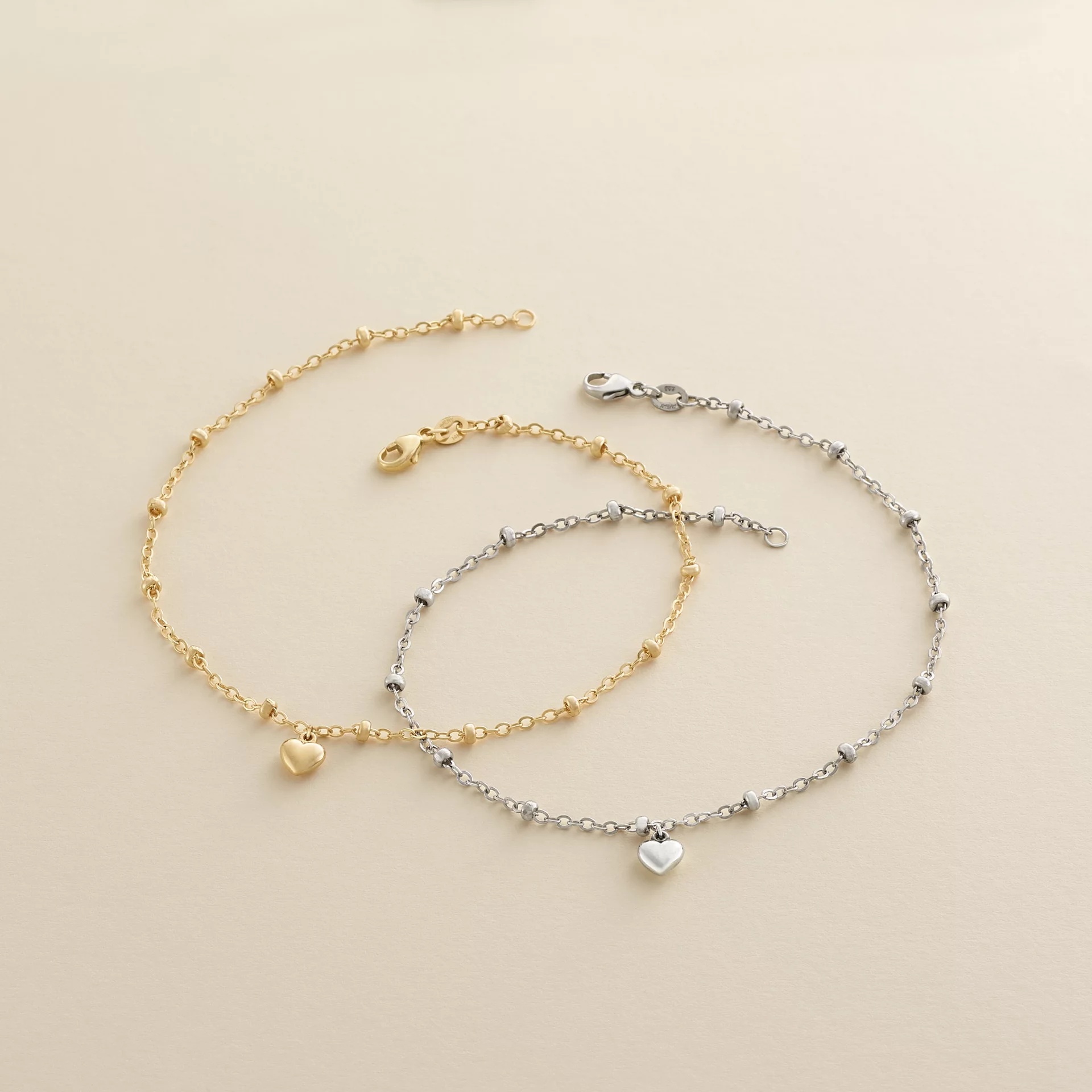 Heart Drop Anklet - Image 3