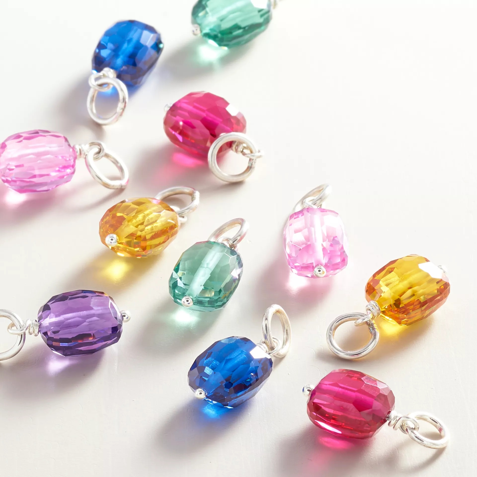 Faceted Gemstone Bead Pendant