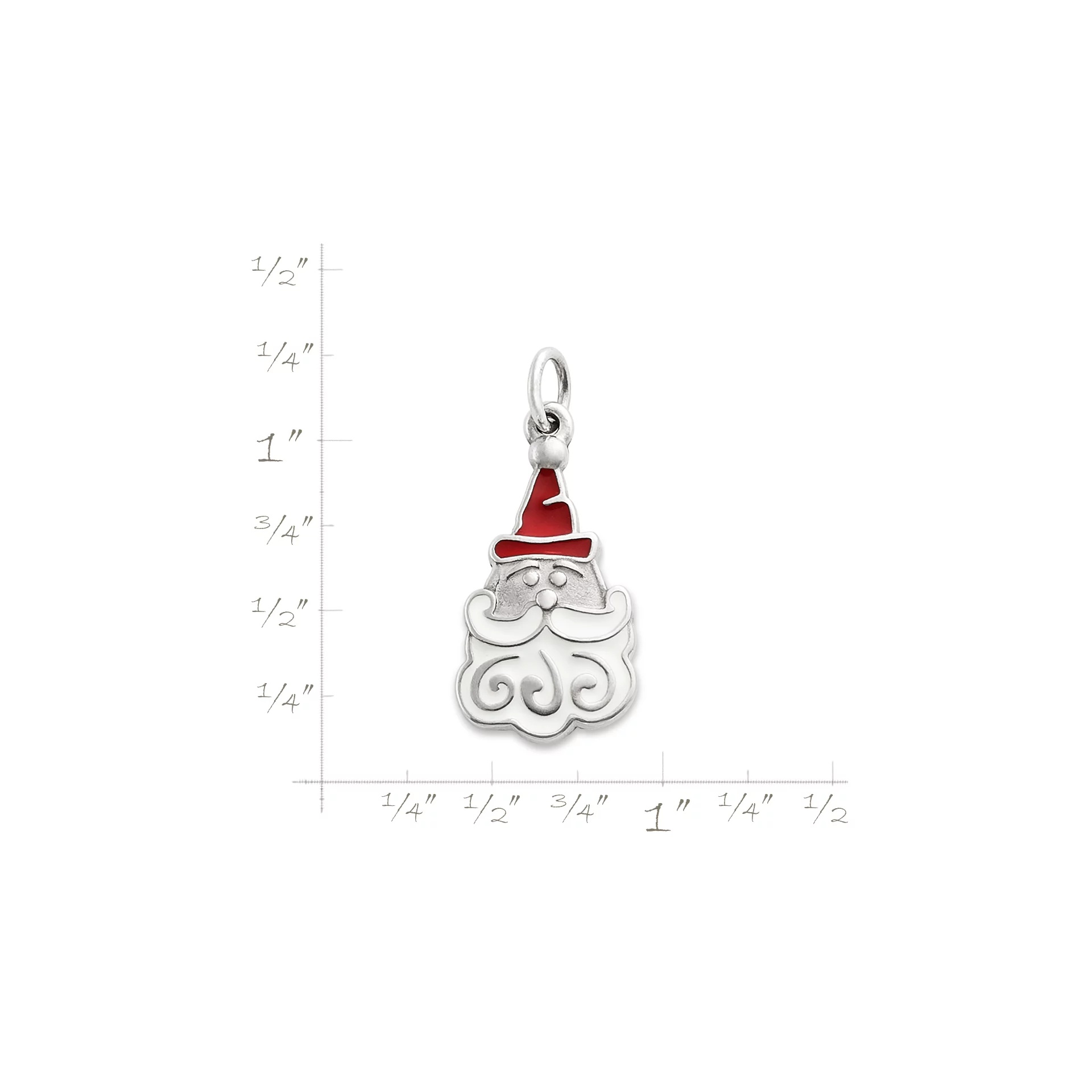 Enamel Sweet Santa Charm - Image 2