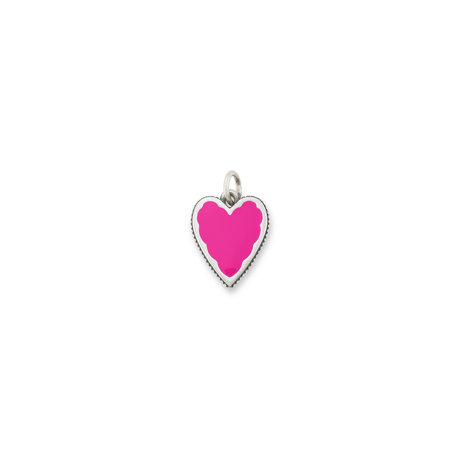 Enamel Heart Charm