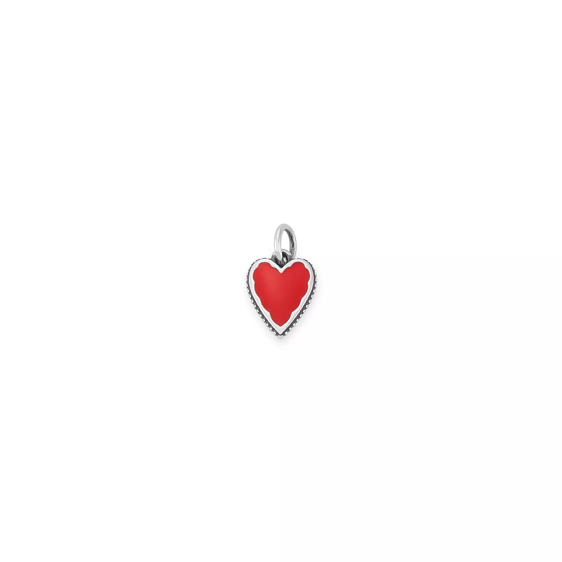 Enamel Heart Charm