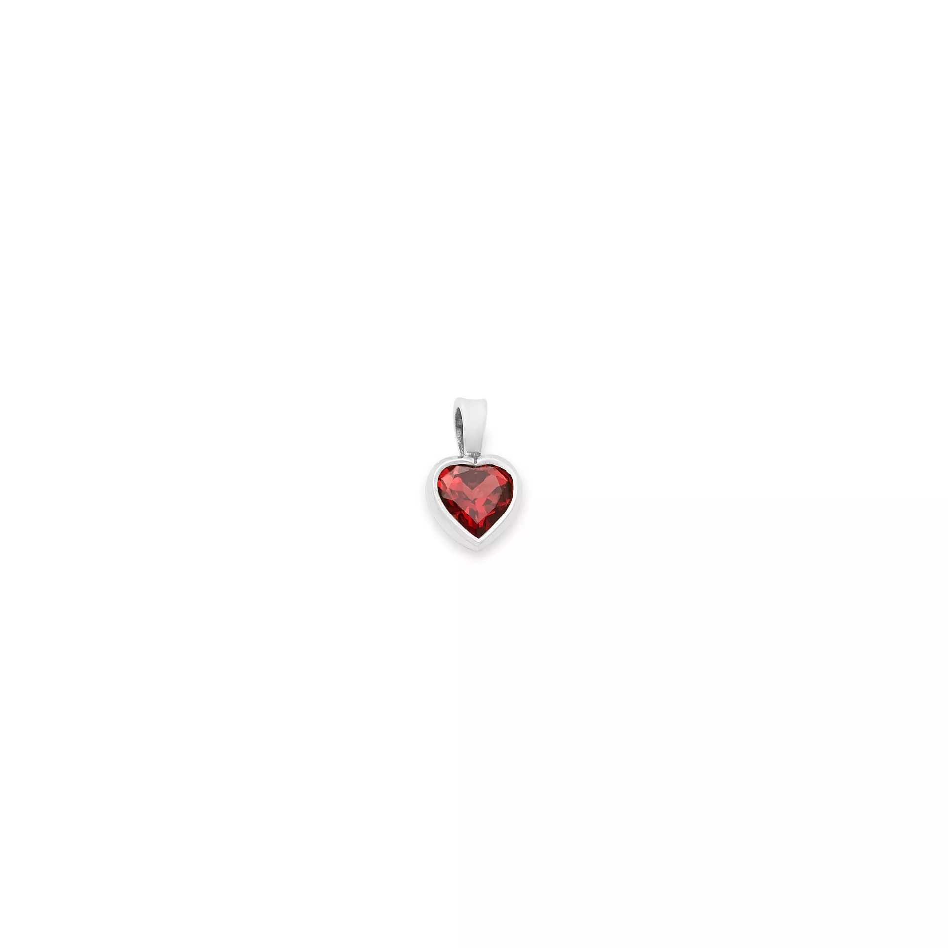 Heart Gemstone Pendant