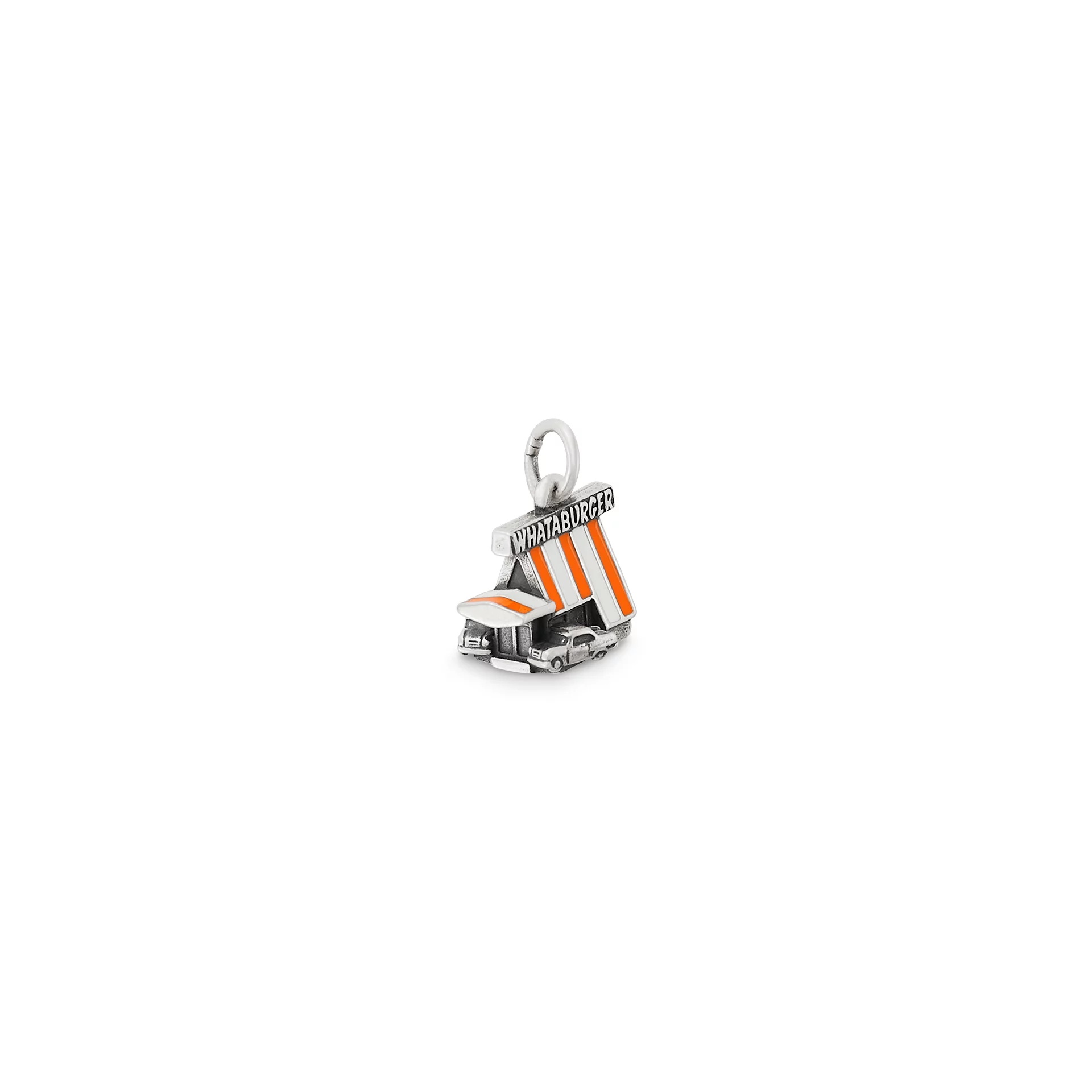 Enamel Whataburger Original A-Frame Charm
