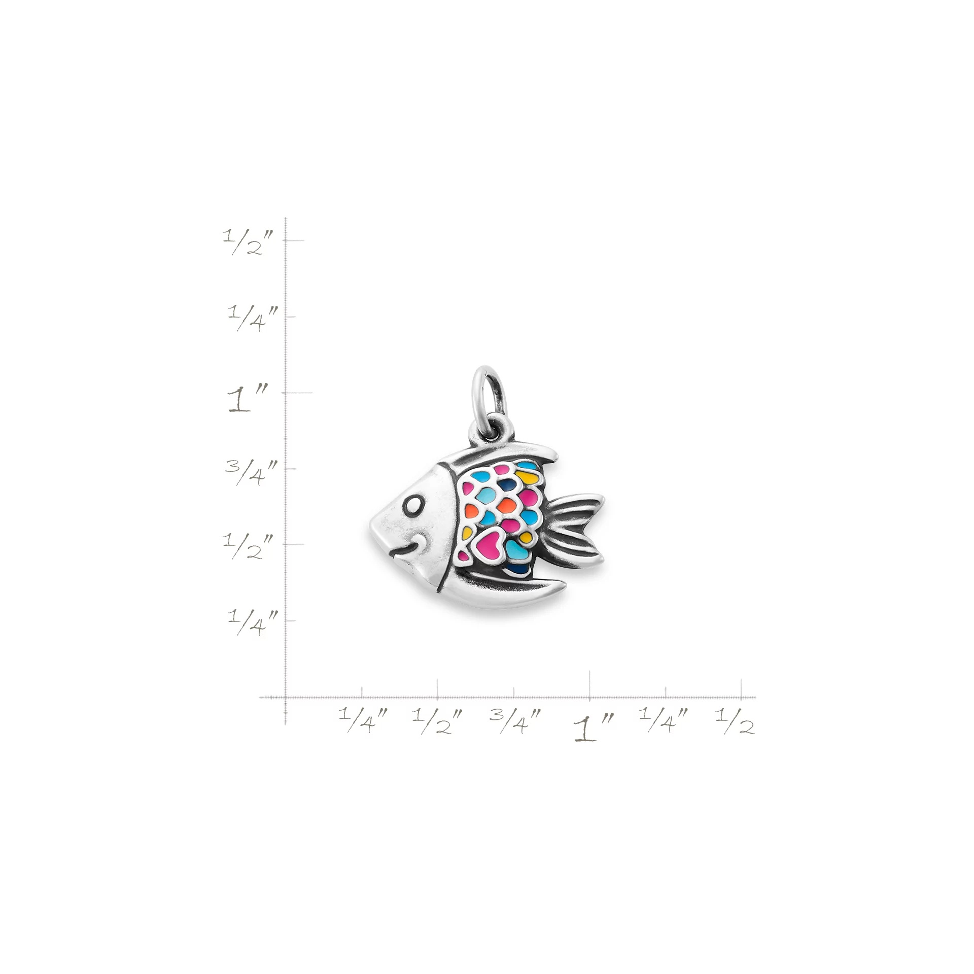 Enamel Happy Fish Charm - Image 6