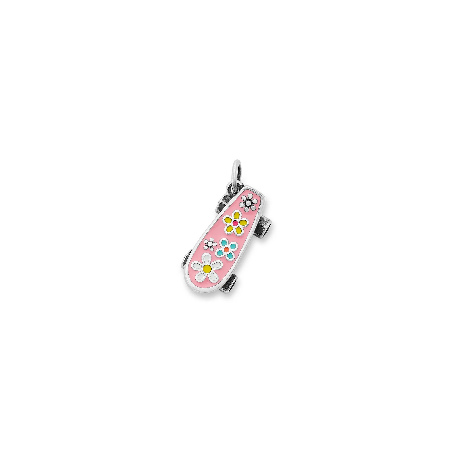 Enamel Floral Skateboard