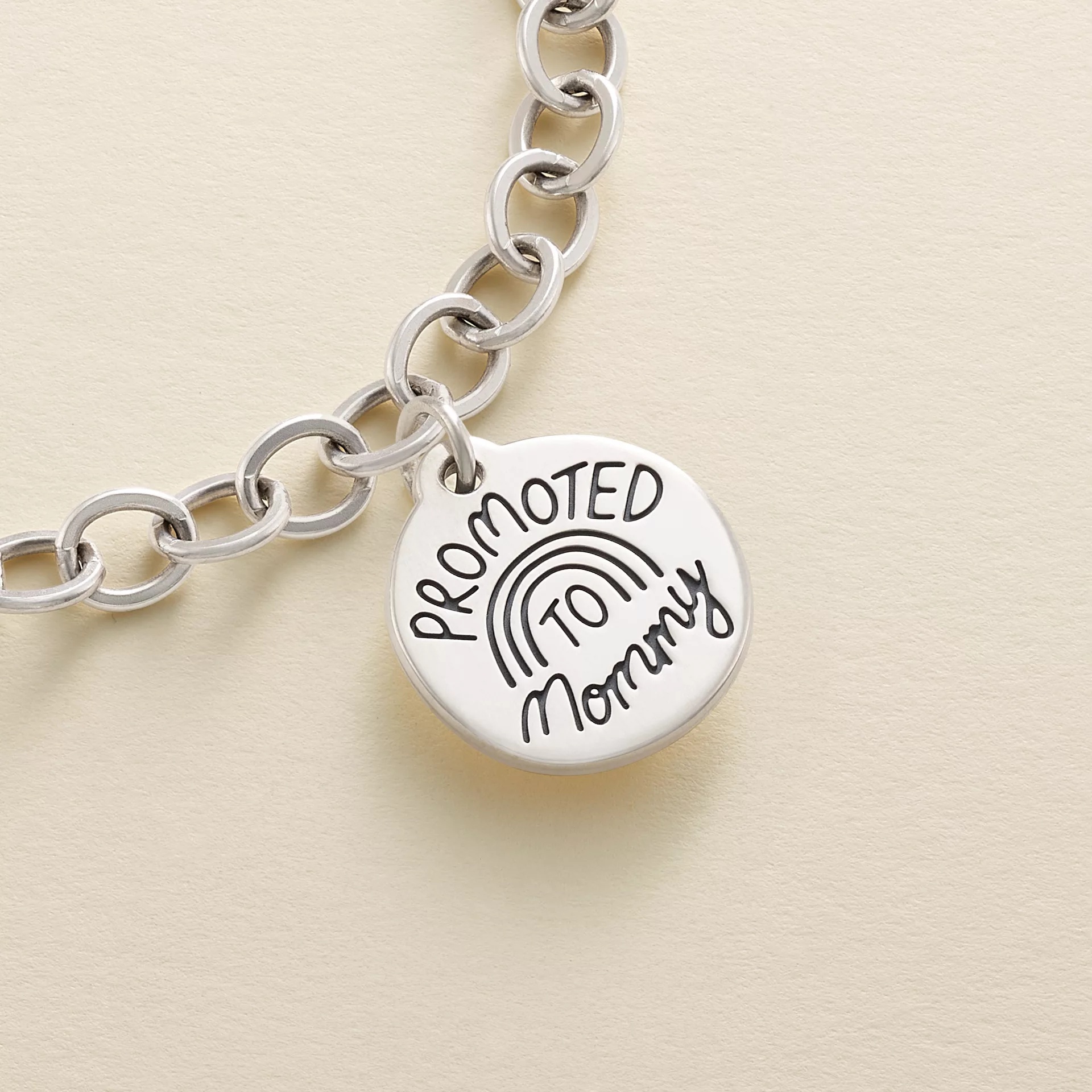 Promoted to Mommy Charm - Image 2