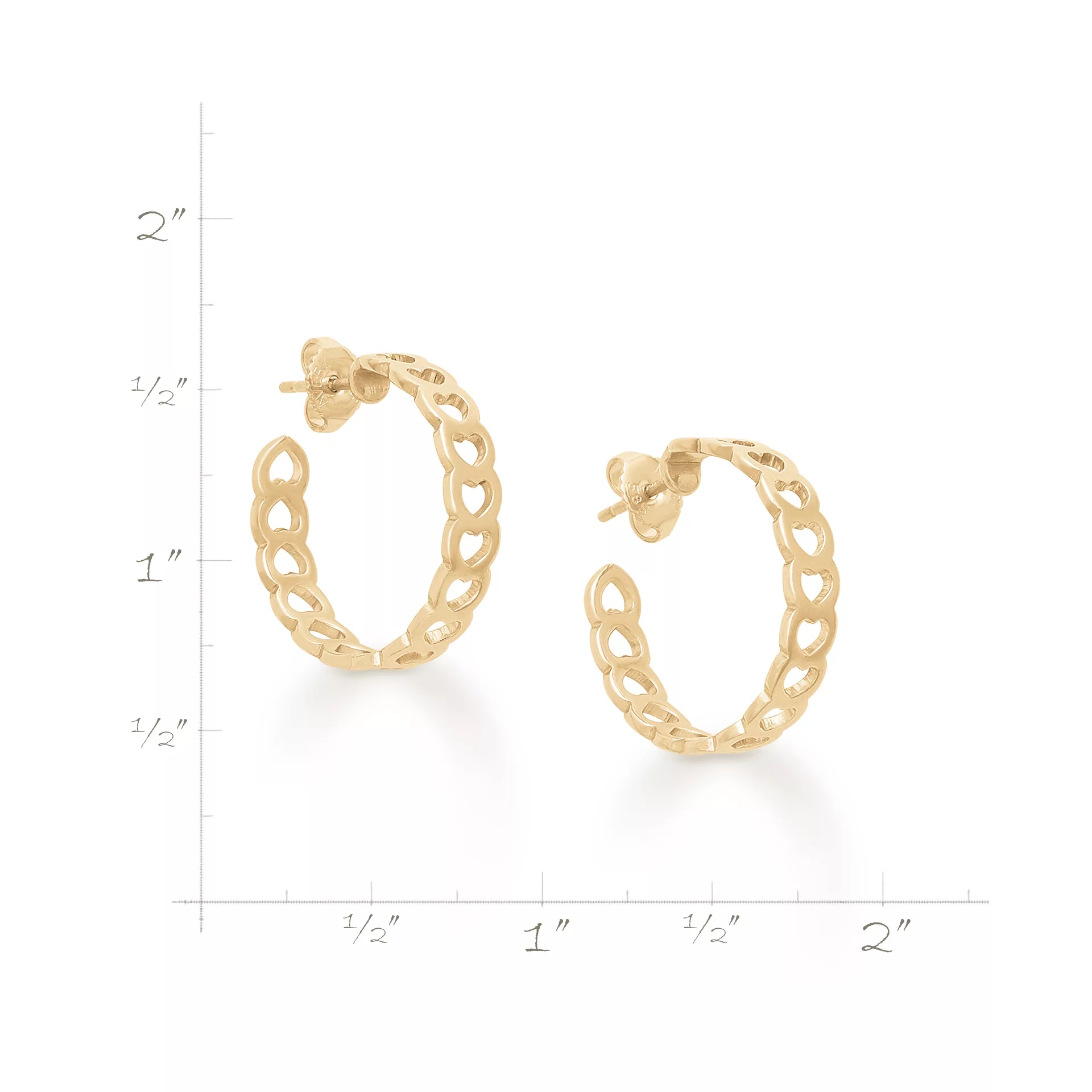 Tiny Hearts Hoops - Image 5