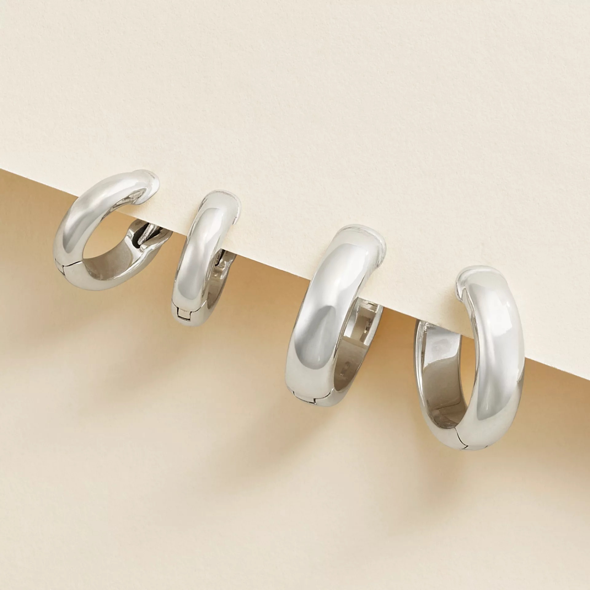 Hinged Huggie EarShop All Rings - Image 3