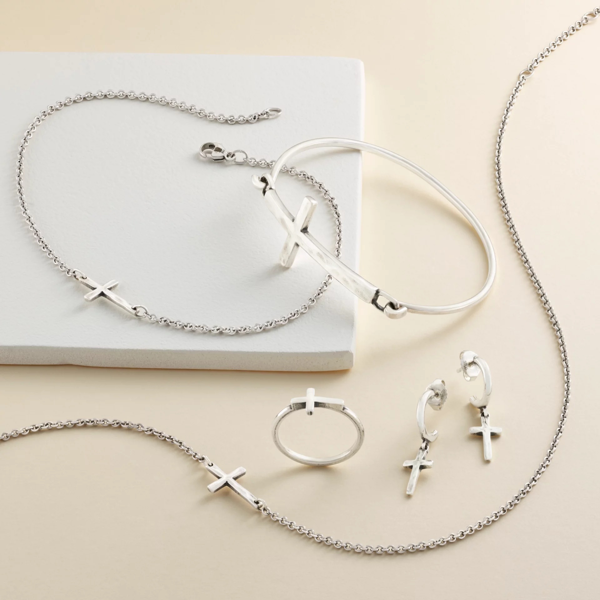 Horizon Cross Hook-On Bracelet - Image 2