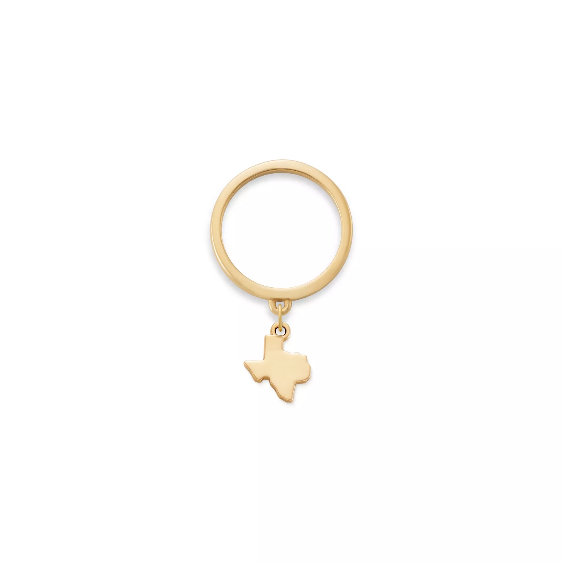 Texas Mini Charm Dangle Ring