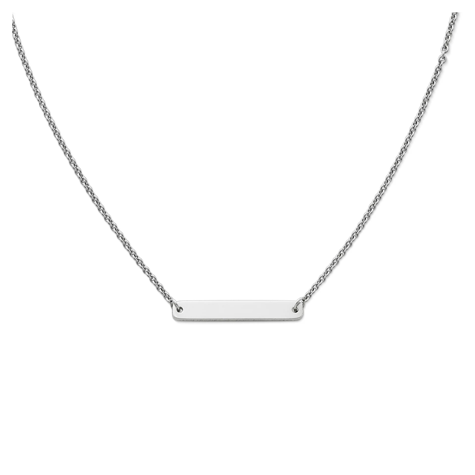 Petite Engravable Horizon Necklace