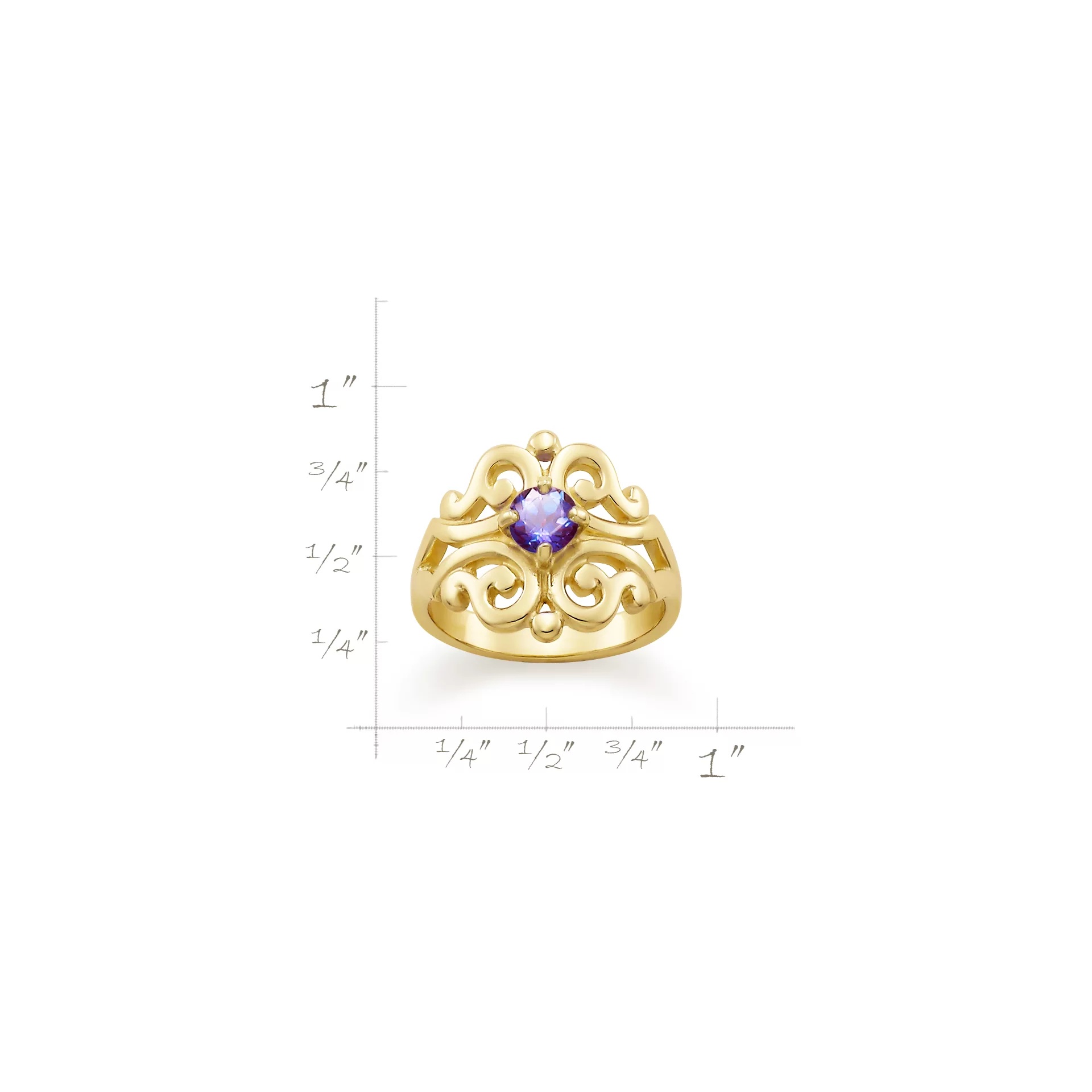 Spanish Lace Birthstone Ring - Image 3
