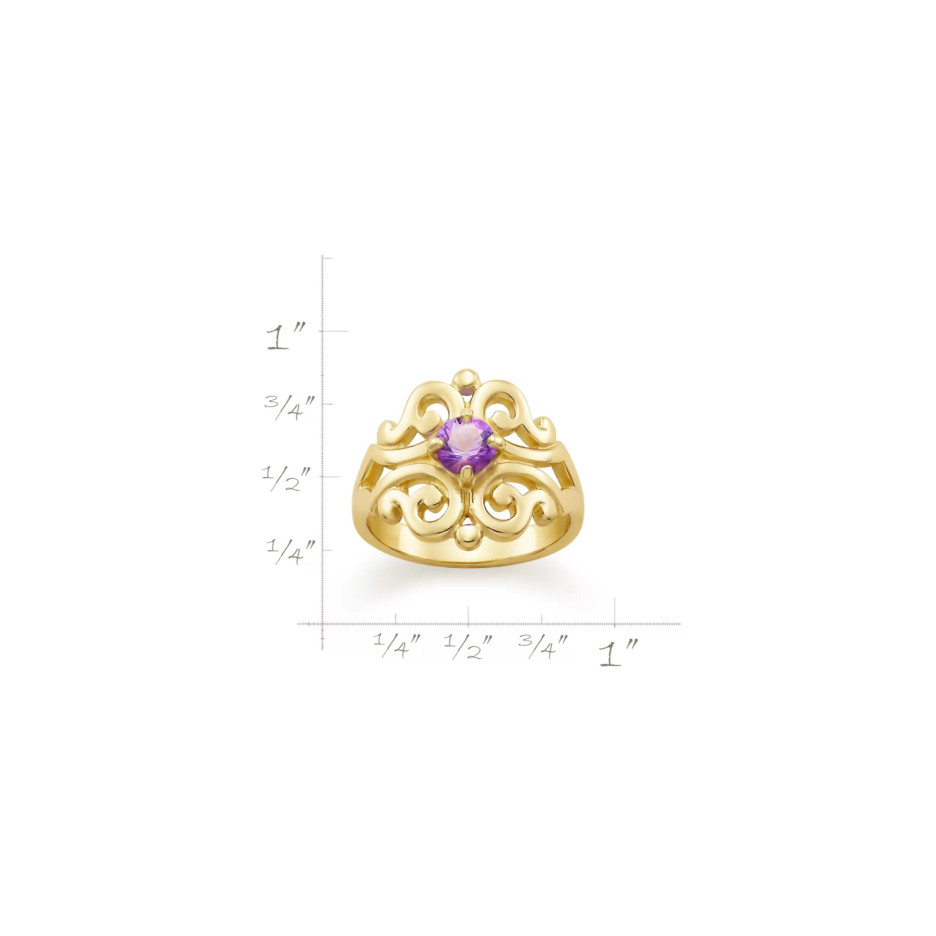 Spanish Lace Birthstone Ring - Image 3