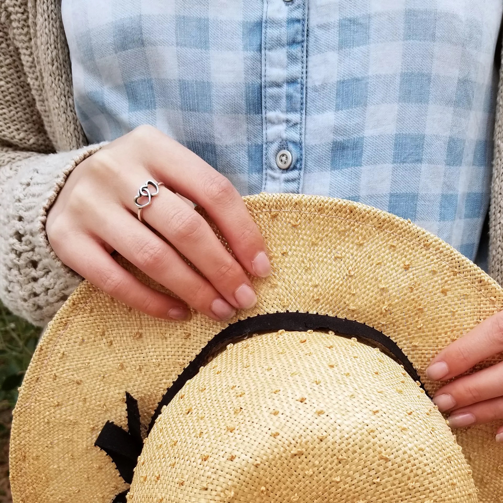 Two Hearts Together Ring - Image 3