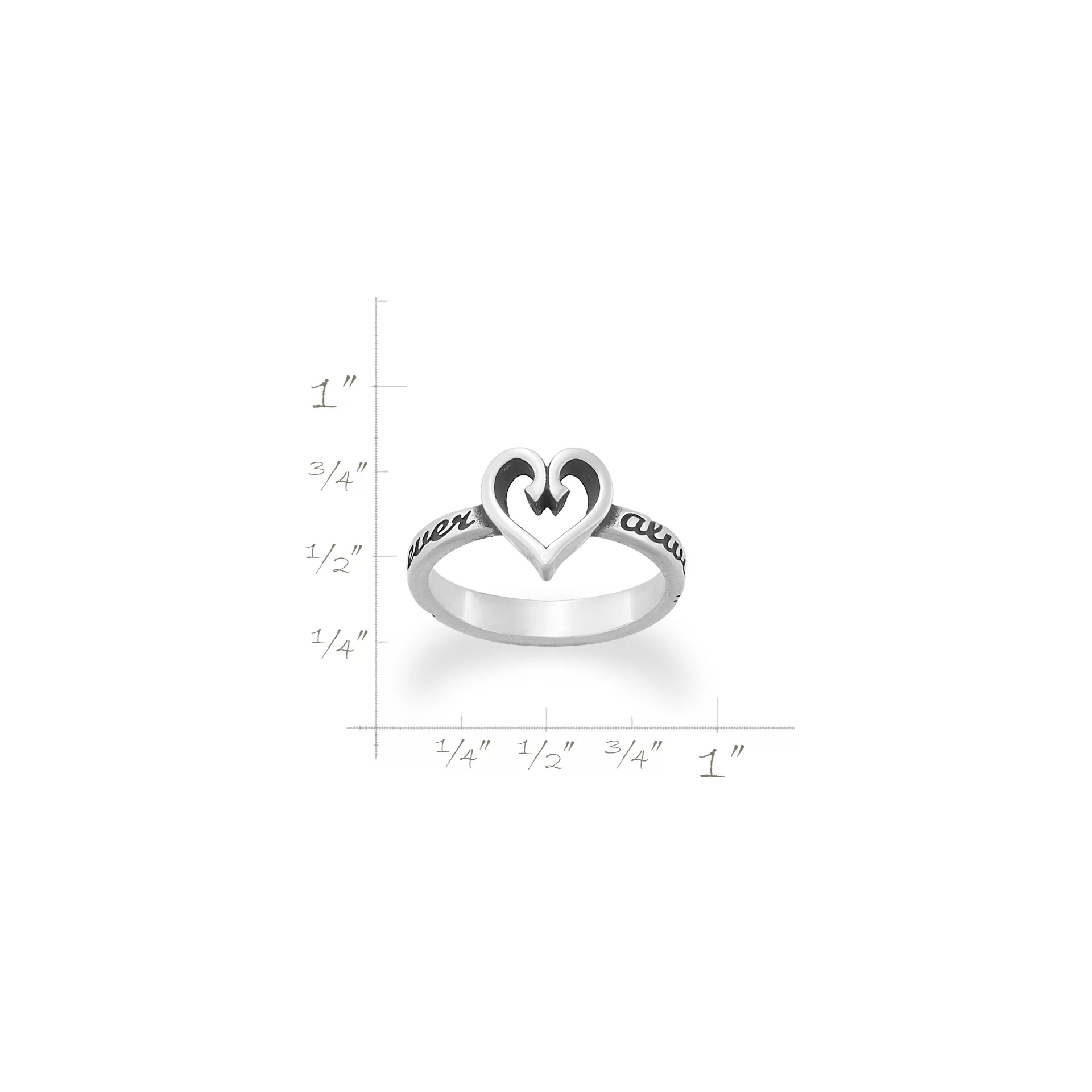 Forever and Always Heart Ring - Image 6