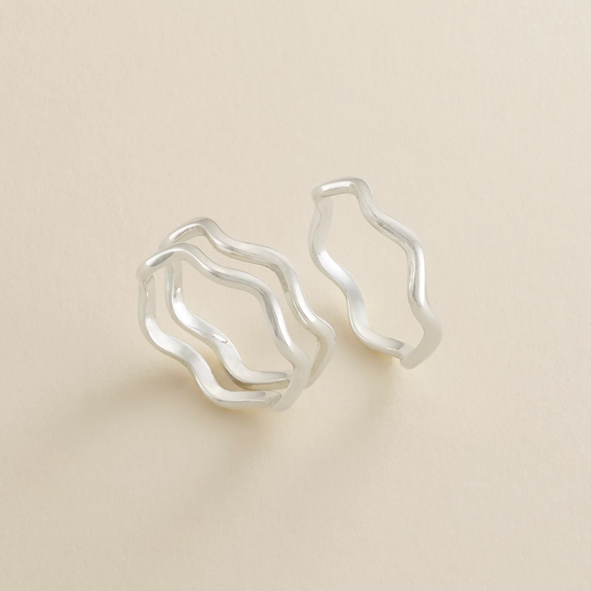 Squiggle Ring Set - Image 2